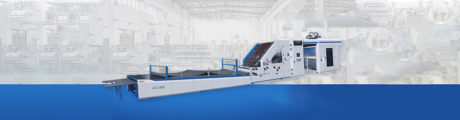 Máquina de la laminación de la flauta