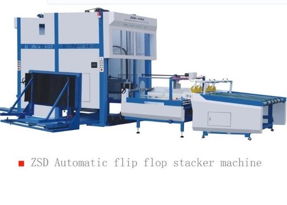 flip-flop y apilamiento automáticos de la colección de la máquina auto del apilador de la hoja laminada 1500m m
