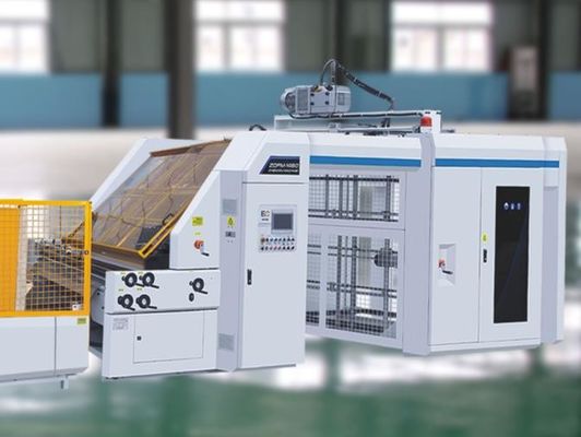 Máquina automática de montaje de papel de alta velocidad con escudo CE 1900x1900mm