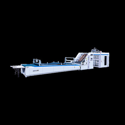 Velocidad máxima de laminación 200 m/min Máquina laminadora de flauta automática Manejo de grosor de papel superior 150-800 g/m² Procesos de laminación