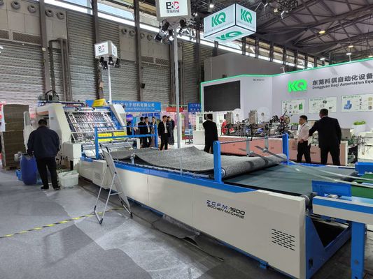 Máquina laminadora eléctrica automática para laminar cartón ondulado de flauta en la industria del embalaje