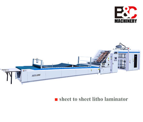 ZGFM1500 Máquina automática de laminado de flauta corrugada de cartón de caja de cartón de lámina de pegado de flauta