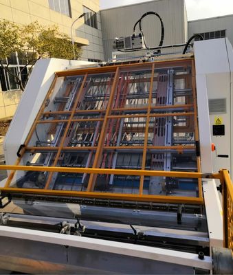 Máquina laminadora de flauta de alta velocidad de 180 m/min para la laminación de cartón