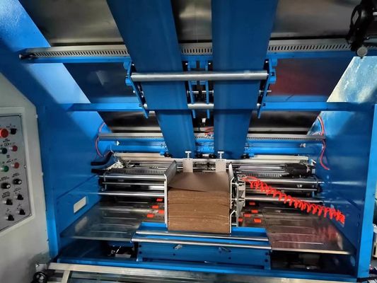 Máquina laminadora automática de flauta de alta velocidad para laminar cartón corrugado de alto rendimiento