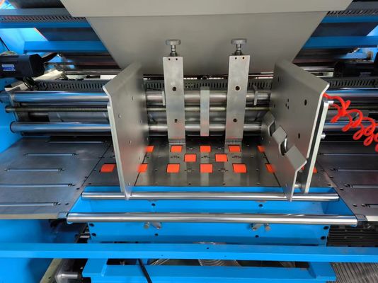 Gfs 24000pcs/Hora Máquina laminadora de flauta de alta velocidad con alimentador de borde de plomo para cartón corrugado