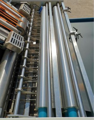 Laminadora de flauta de papel de cartón corrugado de alta velocidad automática, máquina de laminación, 160 m/min