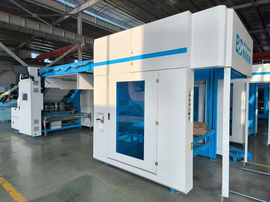 Gfs 200m/min Máquina laminadora de flauta de alta velocidad con alimentación superpuesta y control de servo para tablero
