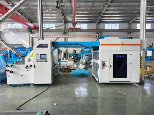 Cajas de embalaje de papel y cartón máquina laminadora automática de flauta con alta velocidad