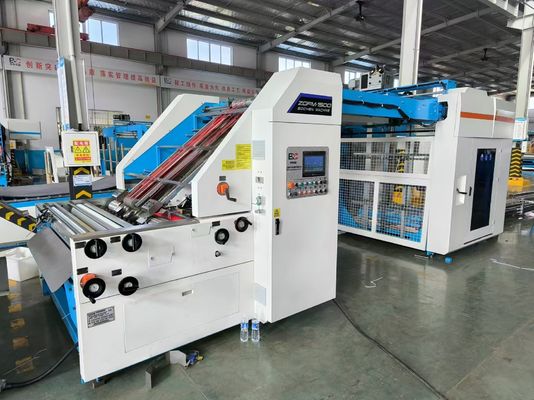 Máquina laminadora de flauta automática corrugada de alta velocidad 180m/min