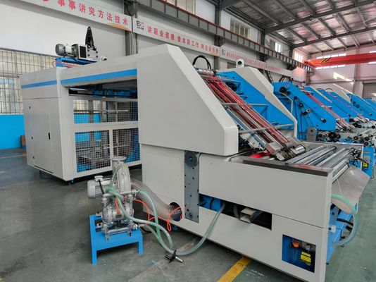 Máquina laminadora automática de flauta de alta velocidad para laminar cartón corrugado de alto rendimiento