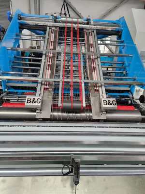 Máquina laminadora automática de flauta de alta precisión con gran tamaño de papel (170*170cm) y múltiples opciones de potencia (22kw-30kw)