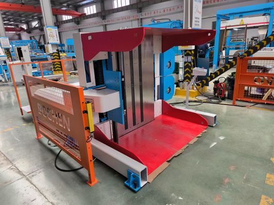 Máquina volteadora de pilas PT-1300/1650 con capacidad de carga de 1.5 toneladas y tamaño mínimo de material de 50*60 cm para impresión y embalaje