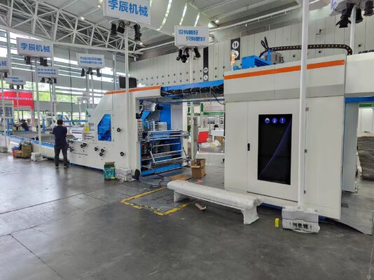 Máquina laminadora automática de hoja a hoja con servocontrol para laminar papel corrugado de 5 capas y varios tipos de laminación