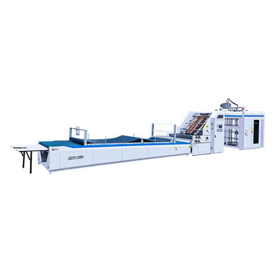 laminador automático de flauta 150-800gsm 20kw 150m/min para la fabricación de tableros 380v