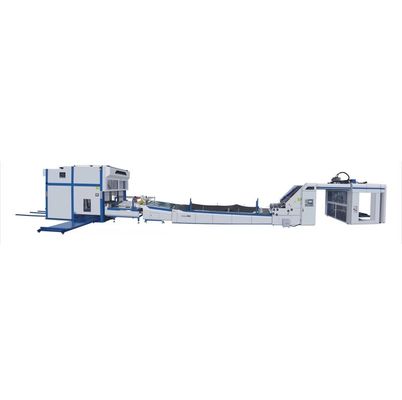 Máquina que lamina de la flauta automática de 38KW 380V con el apilador