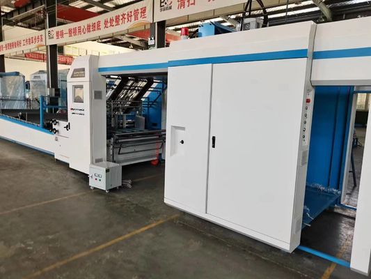 velocidad de 150m/Min Flute Laminator Machine 1500x1500m m para la laminación acanalada