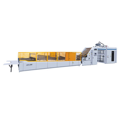 máquina de alta velocidad 160m/Min 20kw CONTRAENCOLADORA AUTOMÁTICA DE ALTA VELOCIDAD de 1500x1500m m para el cartón acanalado con el escudo del CE