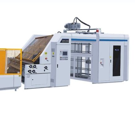 máquina automática 150-800gsm de la laminadora de flauta 160m/Min con el escudo del CE para imprimir
