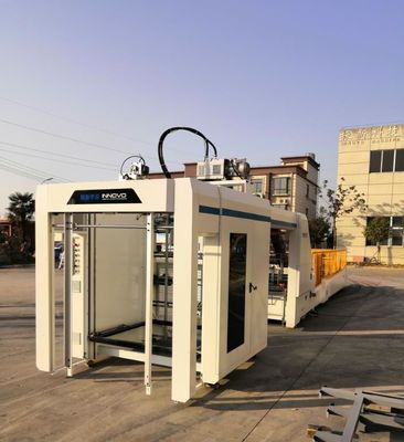 1450 1650 máquina de montaje de papel automática corrugada y máquina laminadora de flauta de cartón