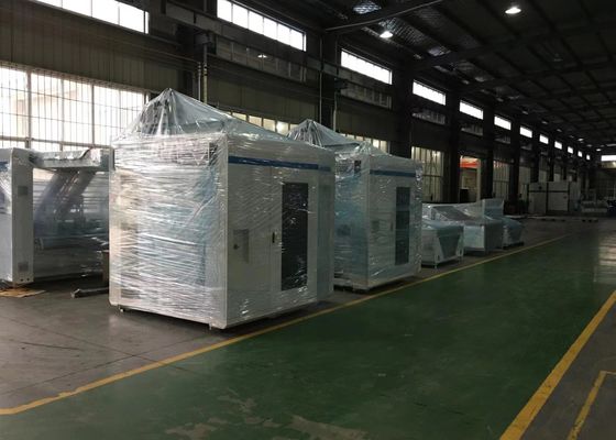 Exactitud de alta velocidad de la caja de 20KW 1500m m de la máquina acanalada de la laminación alta completamente automática