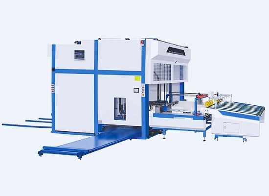 Flip Flop Pallet Stacker Machine auto para la cartulina acanalada