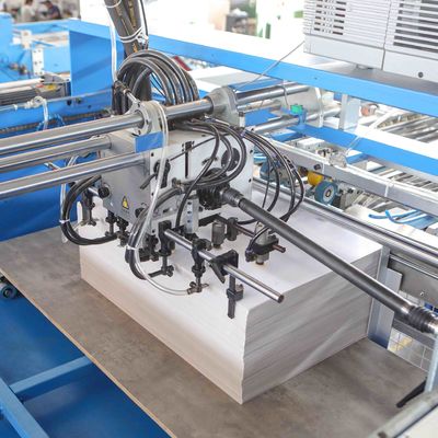 papel de cartón corrugado de alta velocidad de la máquina de cartón corrugado de 1500 mm automático