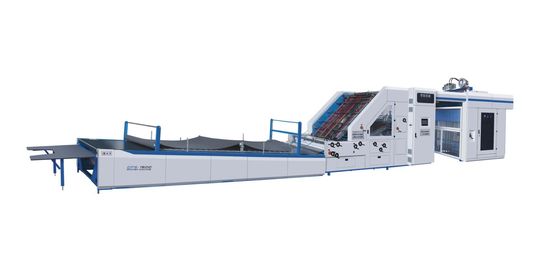 Máquina automática de laminado de papel corrugado de flauta de alta velocidad de 5 plies 3 en uno con servomotor