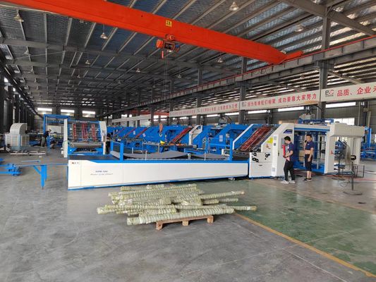 150m/min Máquina laminadora de hoja a hoja de alta velocidad automática para caja de cartón