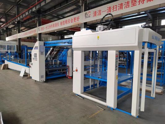 Máquina de montaje automático de papel de hoja a hoja para caja corrugada