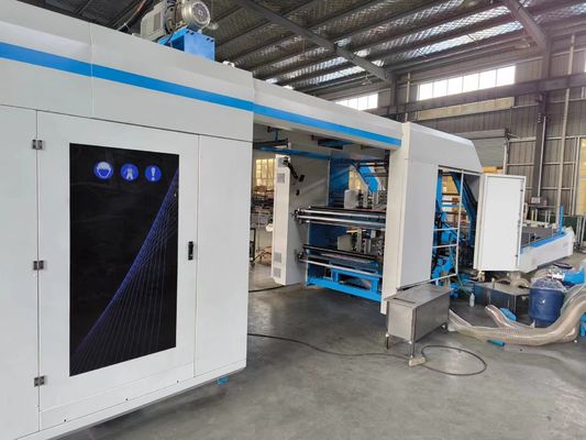 SFC máquina laminadora automática de flauta Servo motor tres en uno 5ply 1 + 2 + 2 para corrugador