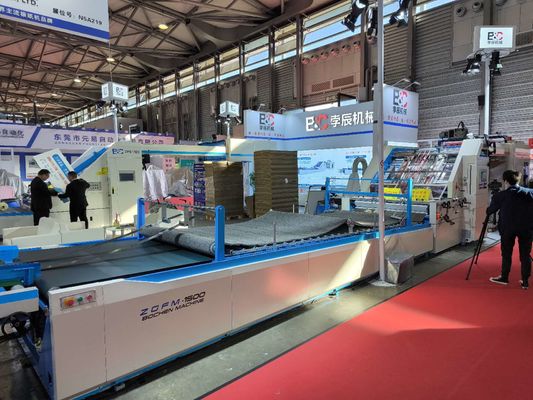 ZGFM-H 38x40 Máquina de laminado de hojas de papel con flauta de alta velocidad automática pesada 180m/min
