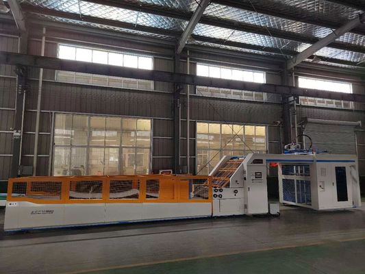 ZGFM-H de hoja a hoja de papel corrugado máquina de laminación automática de flauta con alta velocidad de 180 m / min