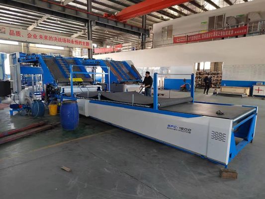 Máquina automática de laminado de servo flauta de alta velocidad / tablero ondulado para laminador de cartón