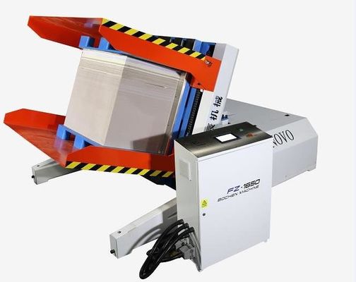 Máquina automática de torneado de palés de papel con alineación y eliminación de polvo