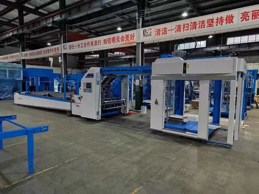 Máquina laminadora de flauta de alta velocidad de 180 m/min para la laminación de cartón
