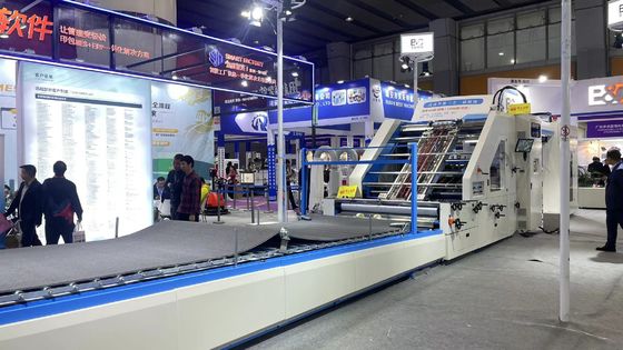 SFC Servo máquina de laminado corrugado para la producción de alta velocidad de 2/3/4/5/7 placas de pliegue