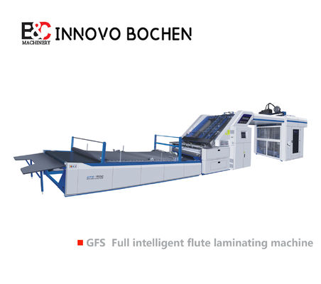Máquina laminadora automática de flauta de alta velocidad 200 m/minuto