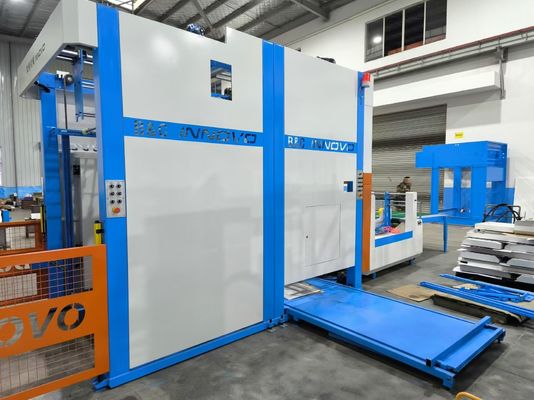 Máquina apiladora automática de volteo para producción de cartón corrugado de alta velocidad, laminado de flauta y apilado automático