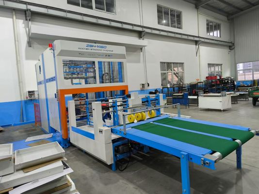 Sistema avanzado de apilamiento y laminación de flauta con máquina de apilamiento automático para la producción de cartón corrugado