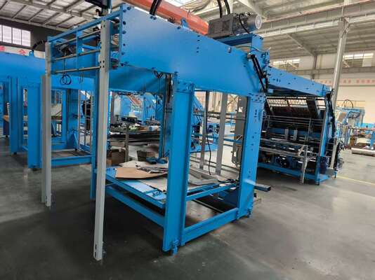 Máquina laminadora automática de flautas optimizada para entregar laminación de cartón corrugado de alta velocidad y laminación litográfica